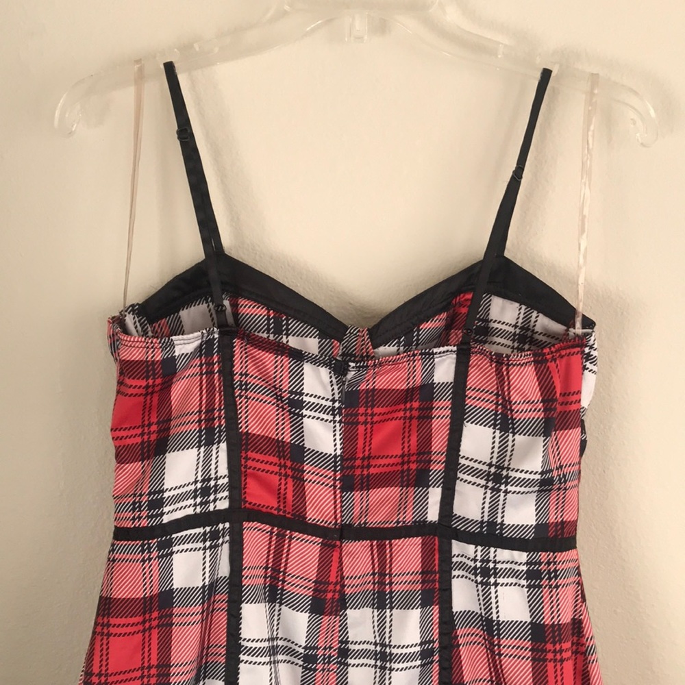 Plaid corset style dress - Do & Be - Picture 7 of 12